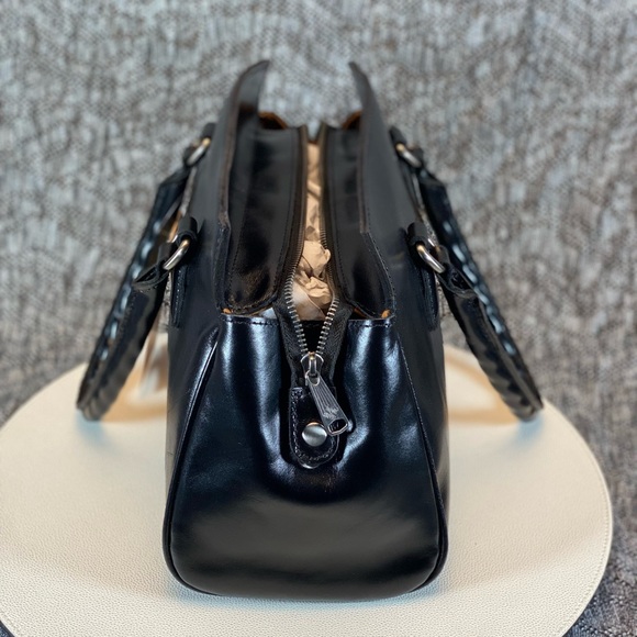 Patricia Nash Marianna Distressed Vintage Leather Purse Satchel - Picture 3 of 9